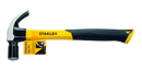MARTILLO DE UÑA DE 20 ONZAS, FIBRA DE VIDRIO, STANLEY