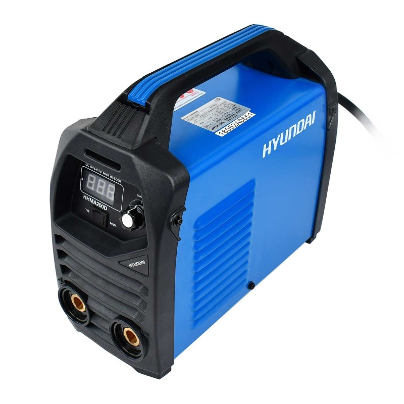 SOLDADORA INVERTER DE 200 AMP, 110-220 V, PESO 13.2 LBS, HYUNDAI, HHMA200D