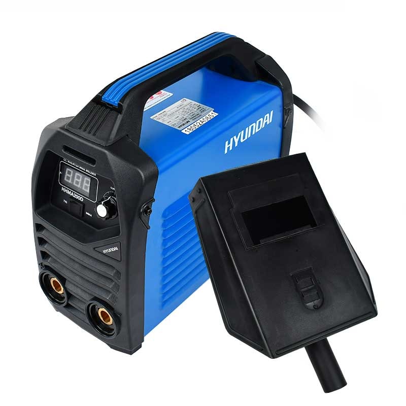 SOLDADORA INVERTER DE 200 AMP, 110-220 V, PESO 13.2 LBS, HYUNDAI, HHMA200D