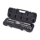 Juego de copas de 6 lados, raíz 1/2 plgs, 15 piezas, Stanley, stmt80703-840